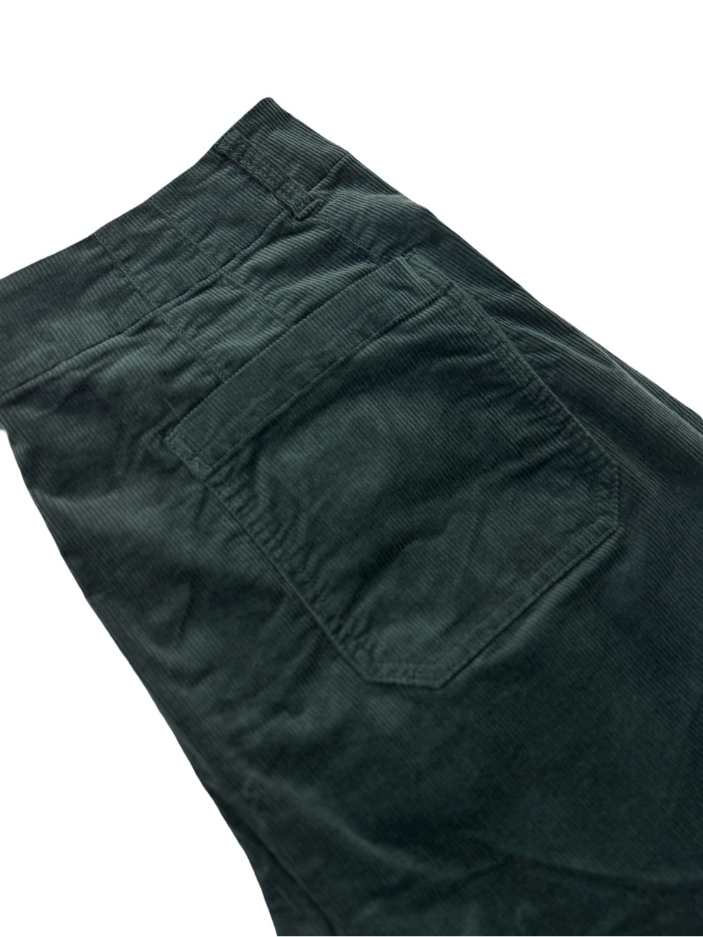Anthropologie Green Corduroy Wide Leg Pants - Picture 8 of 15